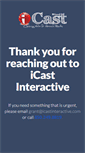 Mobile Screenshot of icastinteractive.com